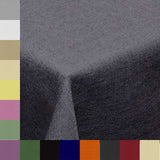Leinenoptik Tischdecke mit Lotuseffekt - Eckig - 135x180 bis 135x200 – Farbtafel