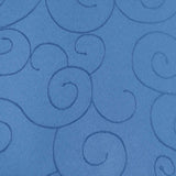 Paulina Tischdecke mit Fleckschutz - Oval - 160x220 bis 160x400 – Königsblau