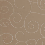 Paulina Tischdecke mit Fleckschutz - Eckig - 135x180 bis 135x200 – Nougat