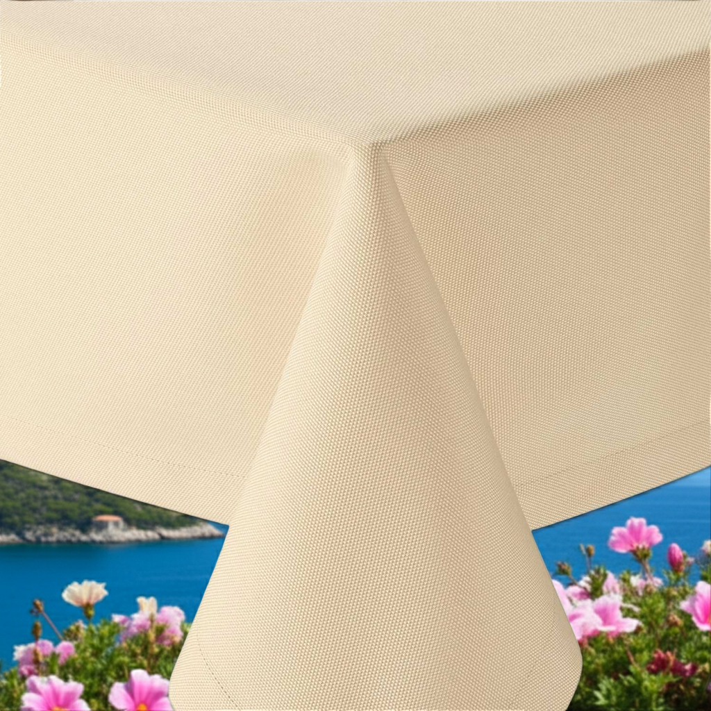 Tischdecke Leinenoptik eckig | 130 × 130–340 cm - amp-artshop