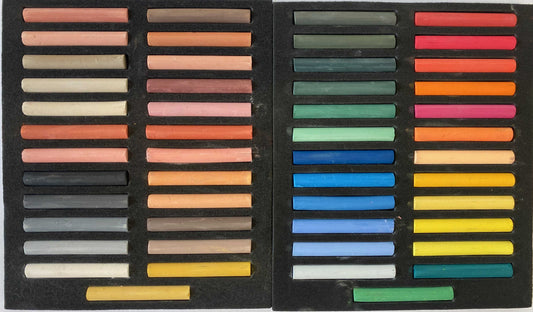 Pastellkreide Set C Warm- und Kalttöne - amp-artshop