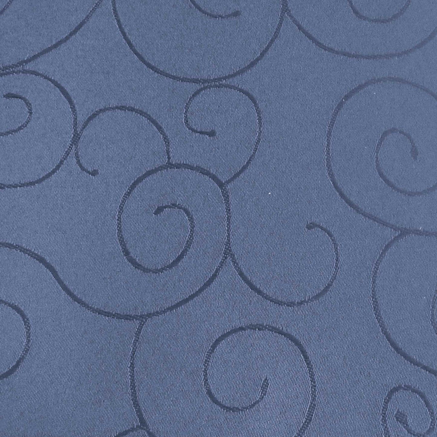 Paulina Tischdecke mit Fleckschutz - Rund - 135 bis 180 – Blau