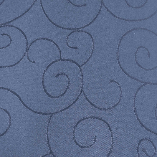 Paulina Tischdecke mit Fleckschutz - Oval - 130x220 bis 130x360 – Blau