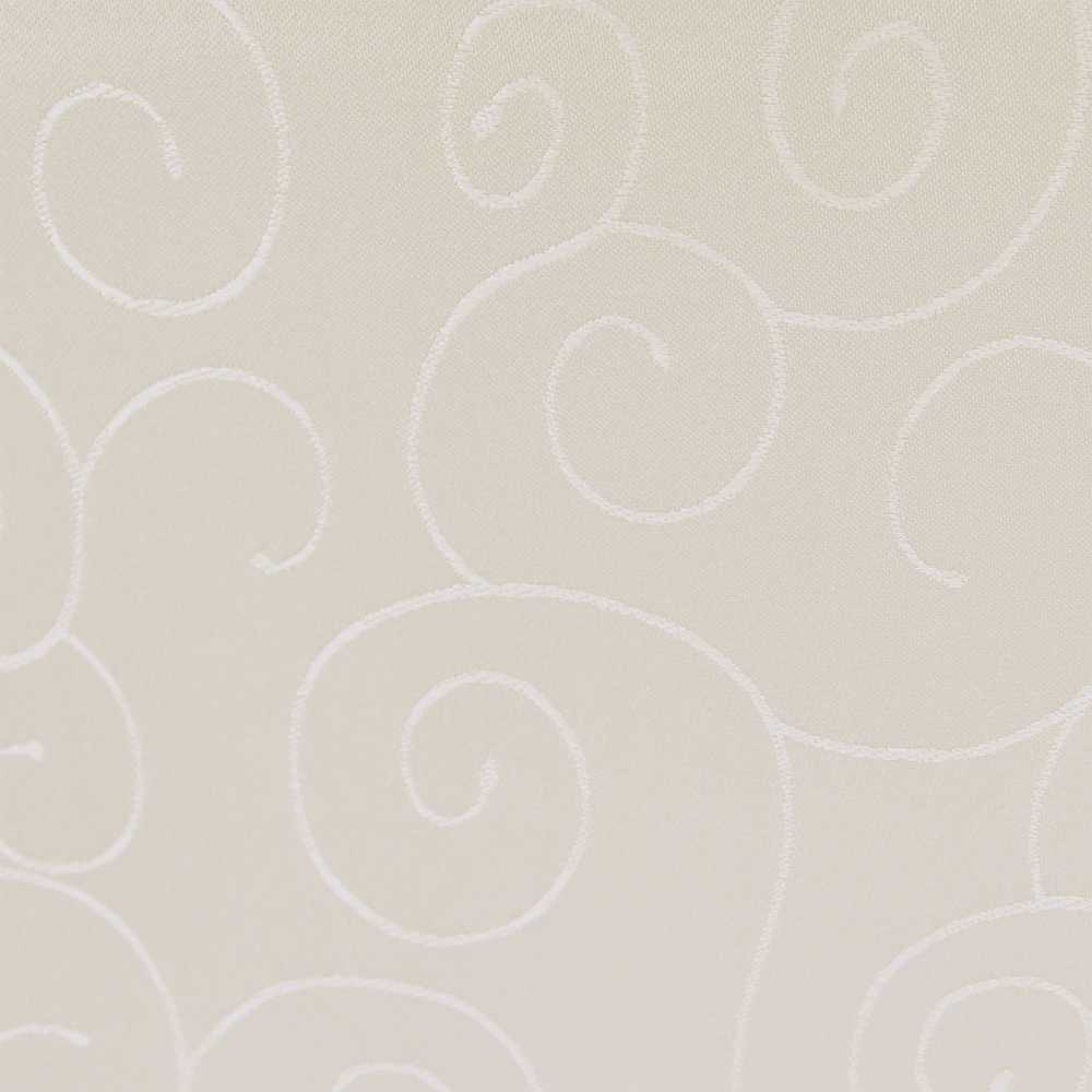 Paulina Tischdecke mit Fleckschutz - Rund - 135 bis 180 – Creme