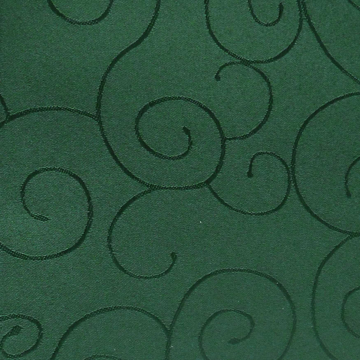 Paulina Tischdecke mit Fleckschutz - Oval - 160x220 bis 160x400 – Dunkelgrün