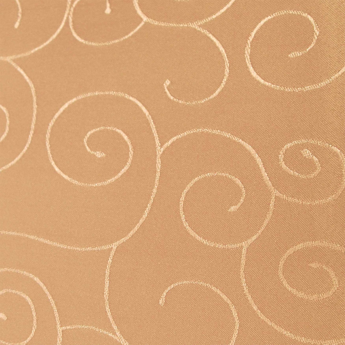 Paulina Tischdecke mit Fleckschutz - Rund - 135 bis 180 – Terra